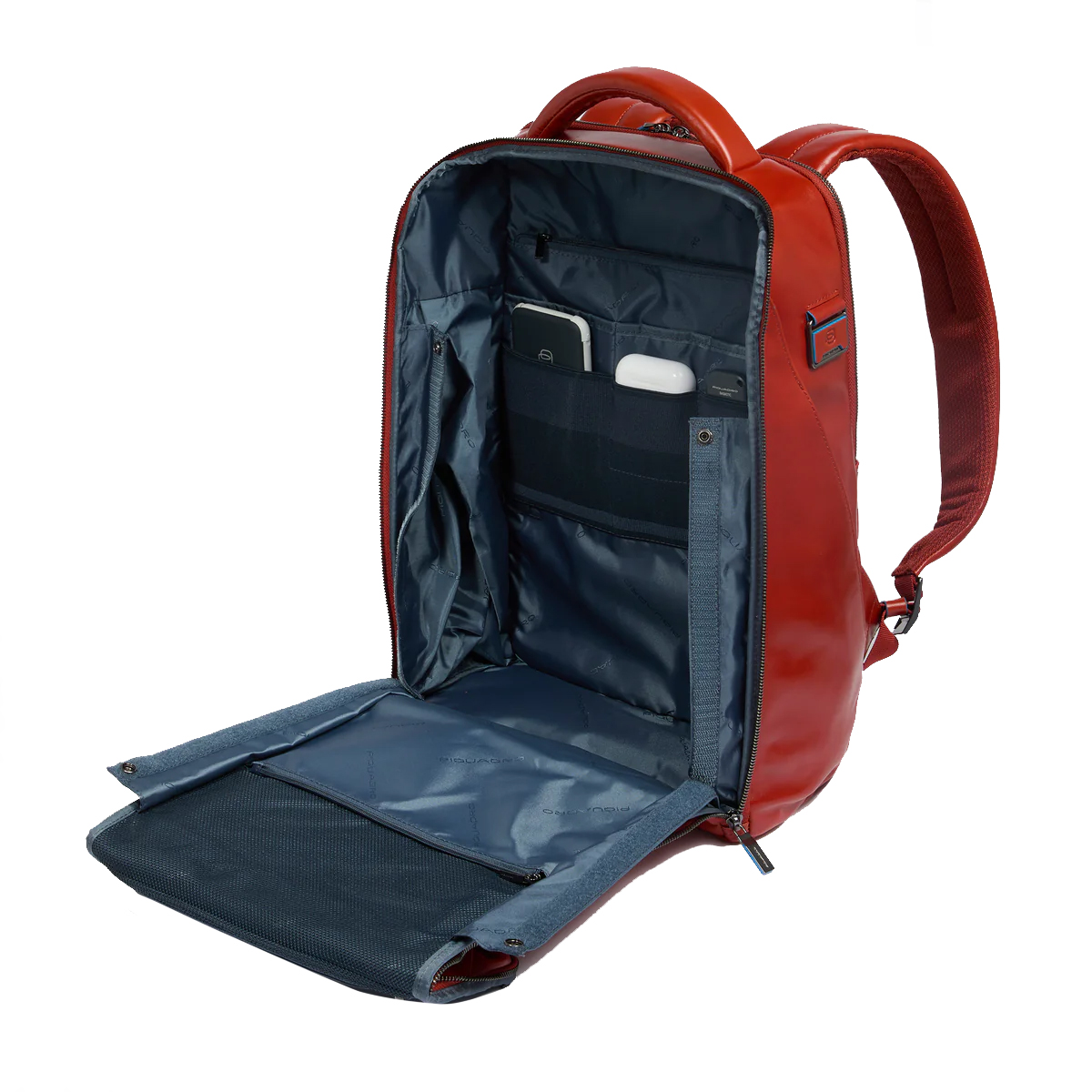 Piquadro Zaino Porta PC Blue Square 14" Blu2 - 4