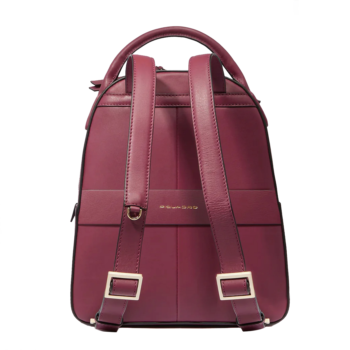 Piquadro Zainetto in pelle Bordeaux - 3