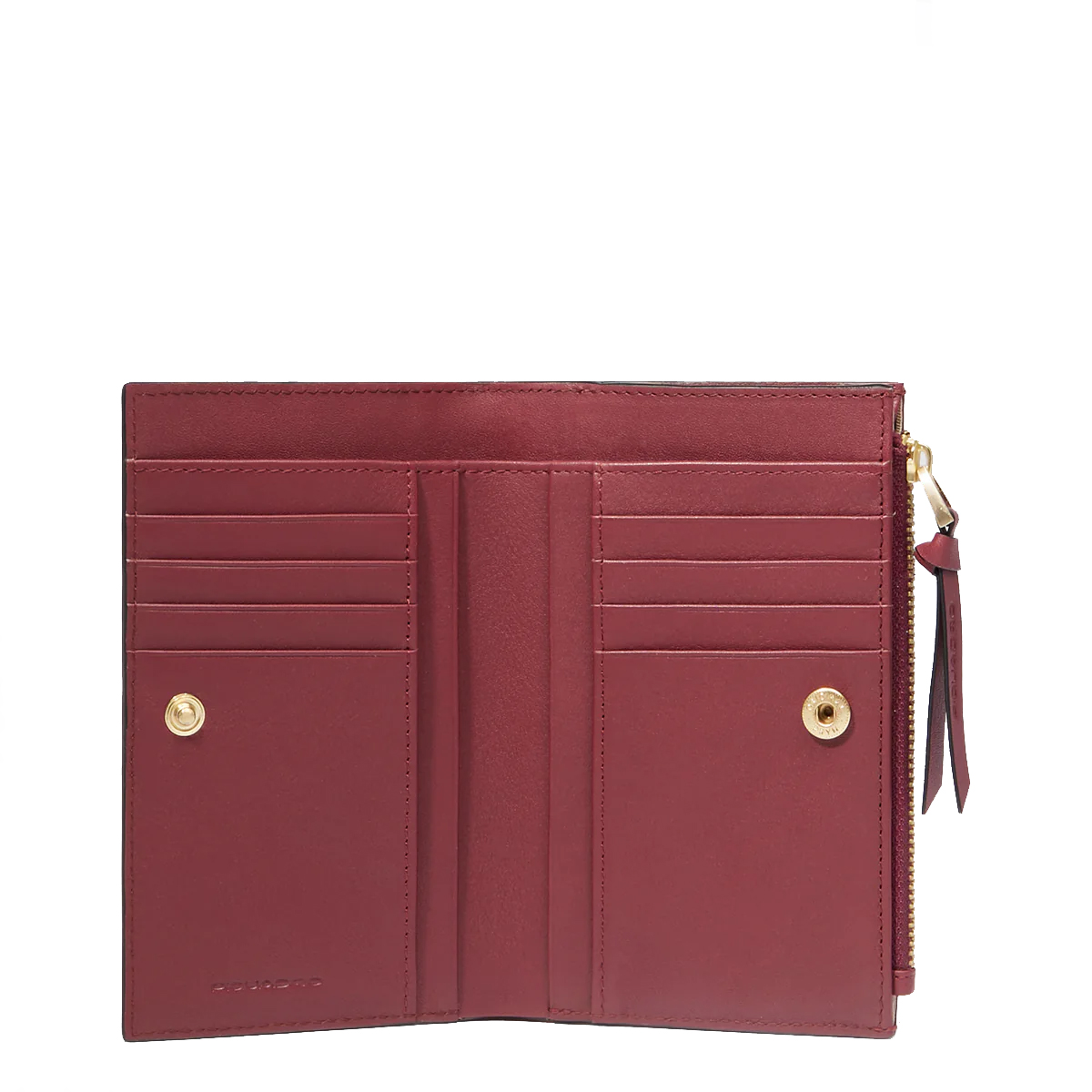 Piquadro Portafoglio piccolo Bifold Circle Bordeaux - 2