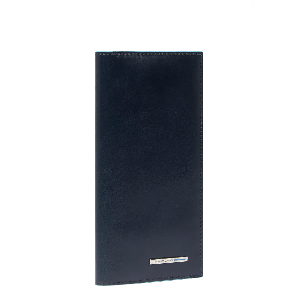 Piquadro Portafoglio Verticale Grande Blue Square Blu2 - 2