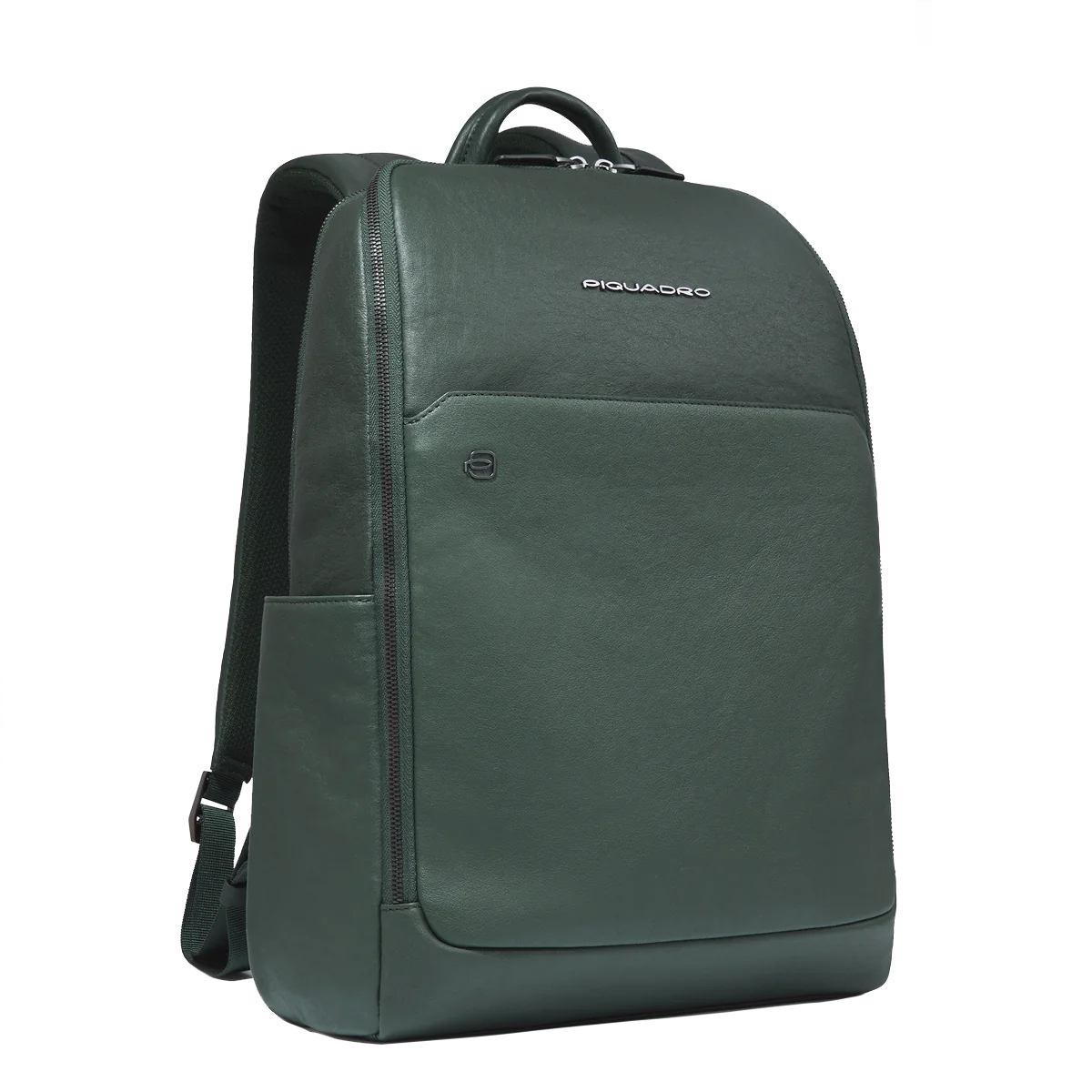 Piquadro Zaino Porta PC Black Square 14" Verde Verde - 2