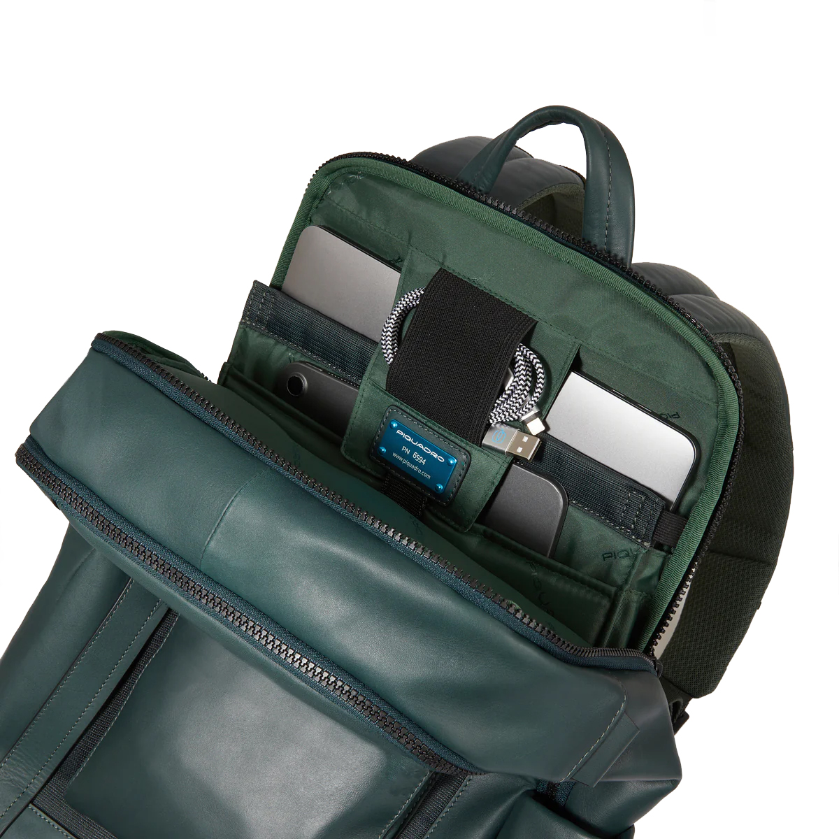 Piquadro Zaino Liko Porta PC 15.6" Nero - 4