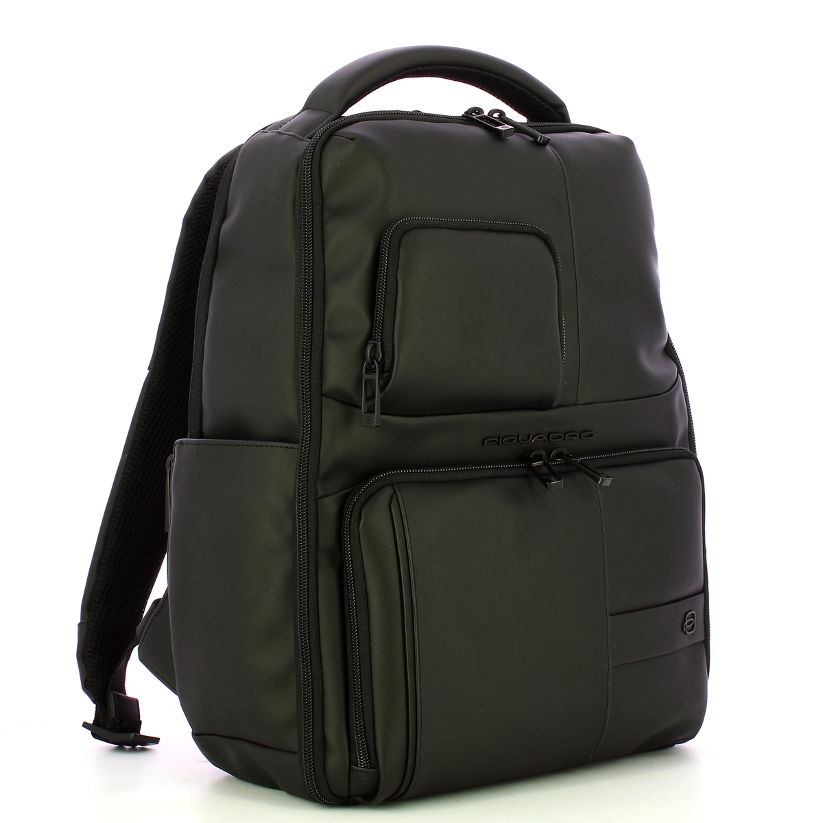 Piquadro Zaino Gommato Porta PC 14" Nero - 2