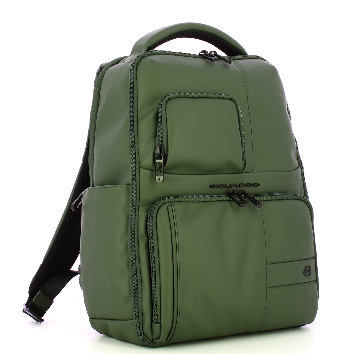 Piquadro Zaino Gommato Porta PC 14" Verde - 2
