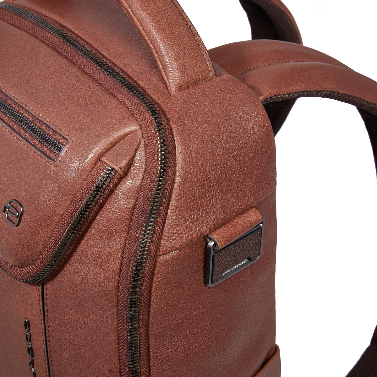 Piquadro Zaino Cronus Porta PC 13" Marrone - 4