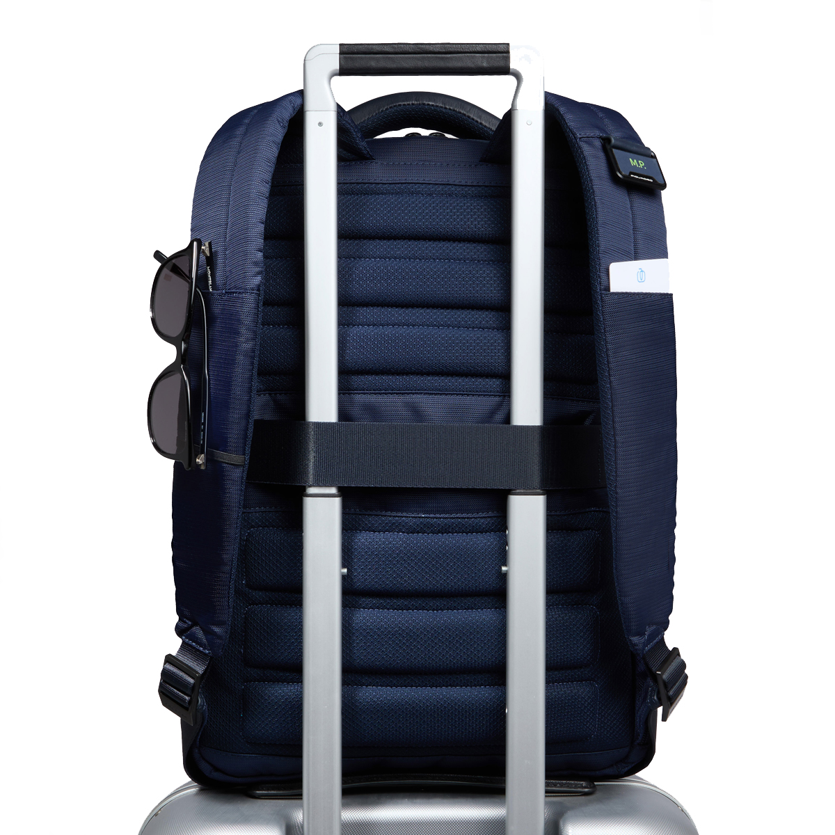 Piquadro Zaino Orion Porta PC 15.6" Blu - 3