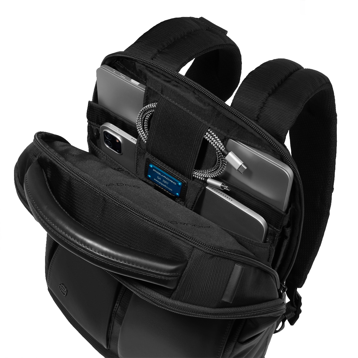 Piquadro Zaino Orion Porta PC 14" Nero - 5