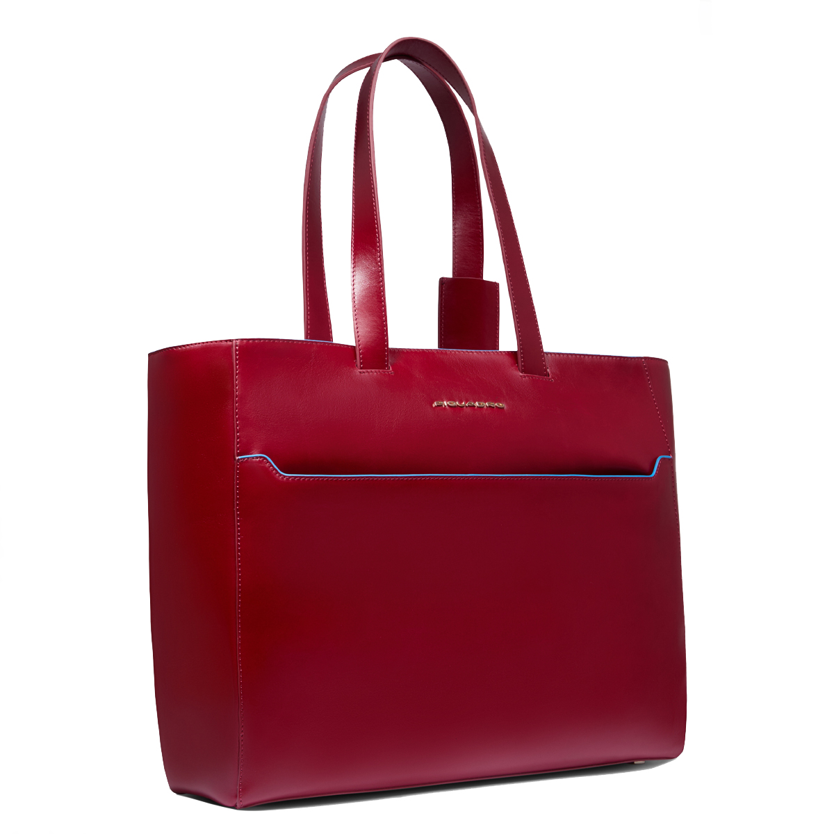 Piquadro Shopping Bag Blue Square Porta PC 15.6" Rosso - 6