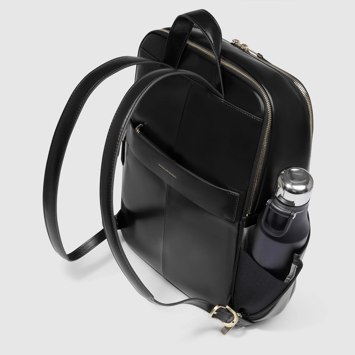 Piquadro Zainetto Blue Square Porta PC 14" Nero - 6