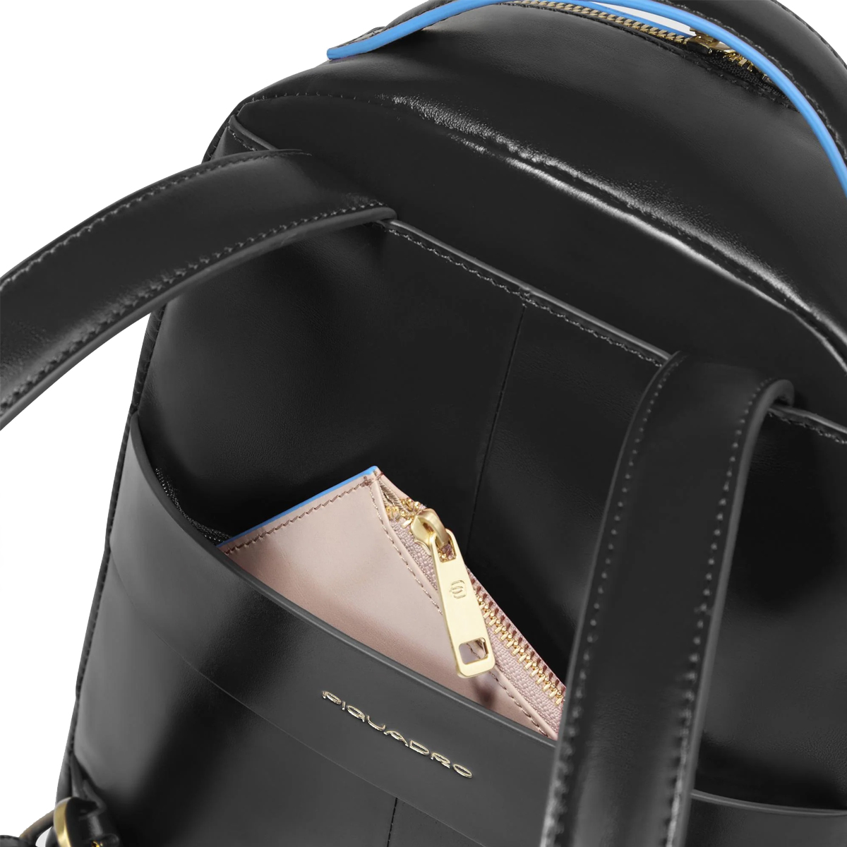 Piquadro Zainetto Blue Square Porta mini tablet Nero - 5