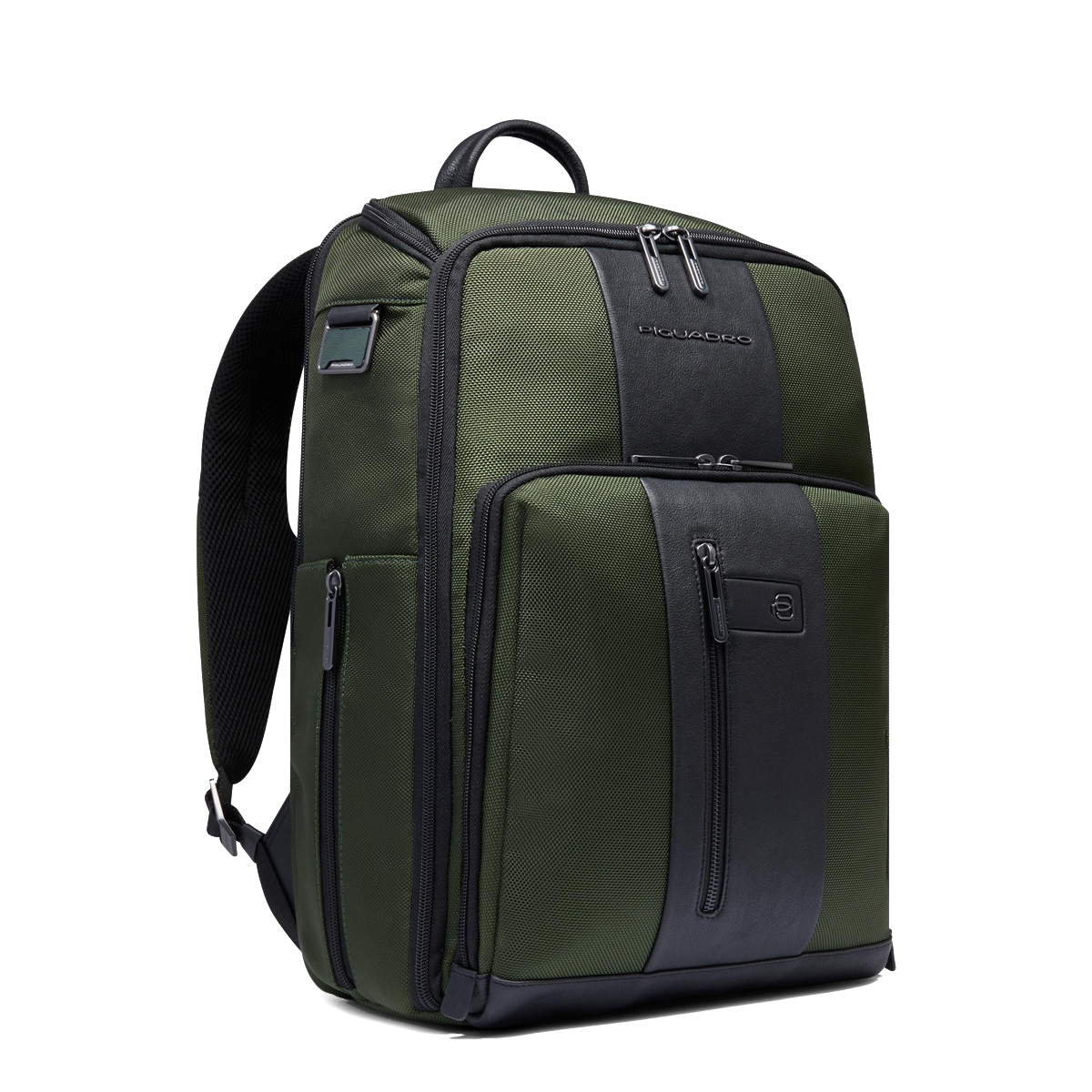 Piquadro Travel Laptop Backpack Brief 15.6" Verde2 - 2