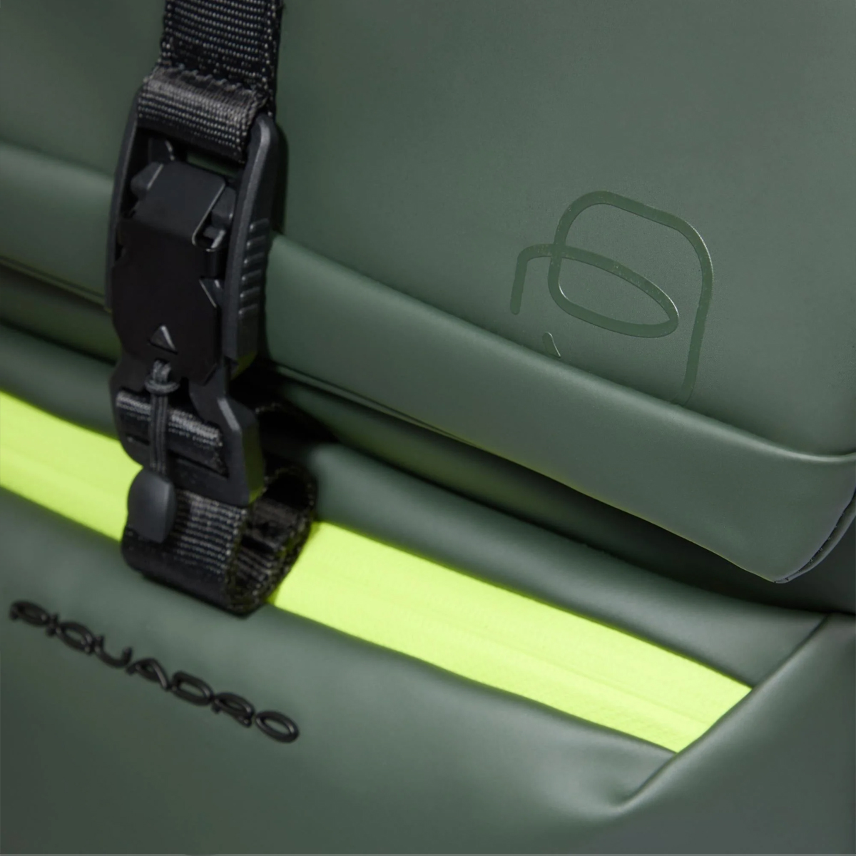 Piquadro Laptop Backpack 14" Corner 2.0 Verde - 5