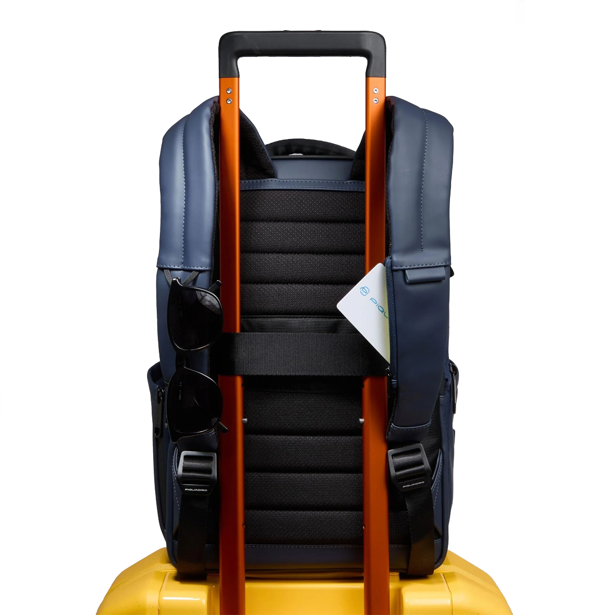 Piquadro Zaino Porta PC 14" Corner 2.0 Blu - 3