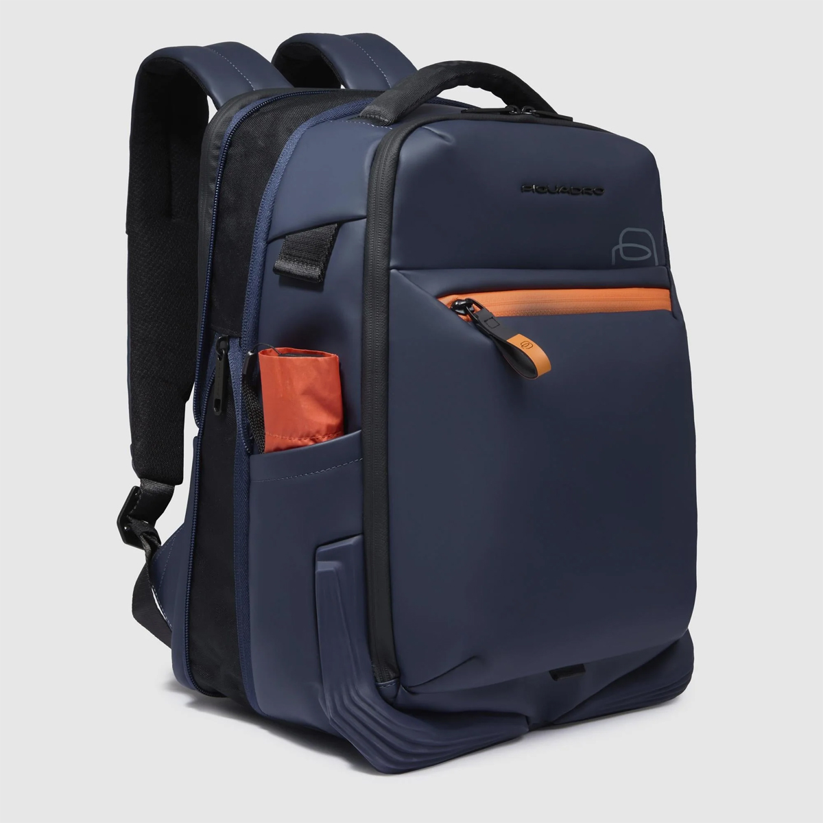 Piquadro Zaino Porta PC 14" Corner 2.0 Blu - 4