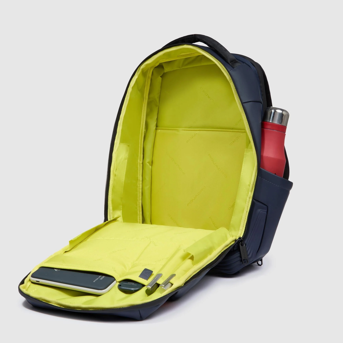 Piquadro Zaino Porta PC 14" Corner 2.0 Blu - 5