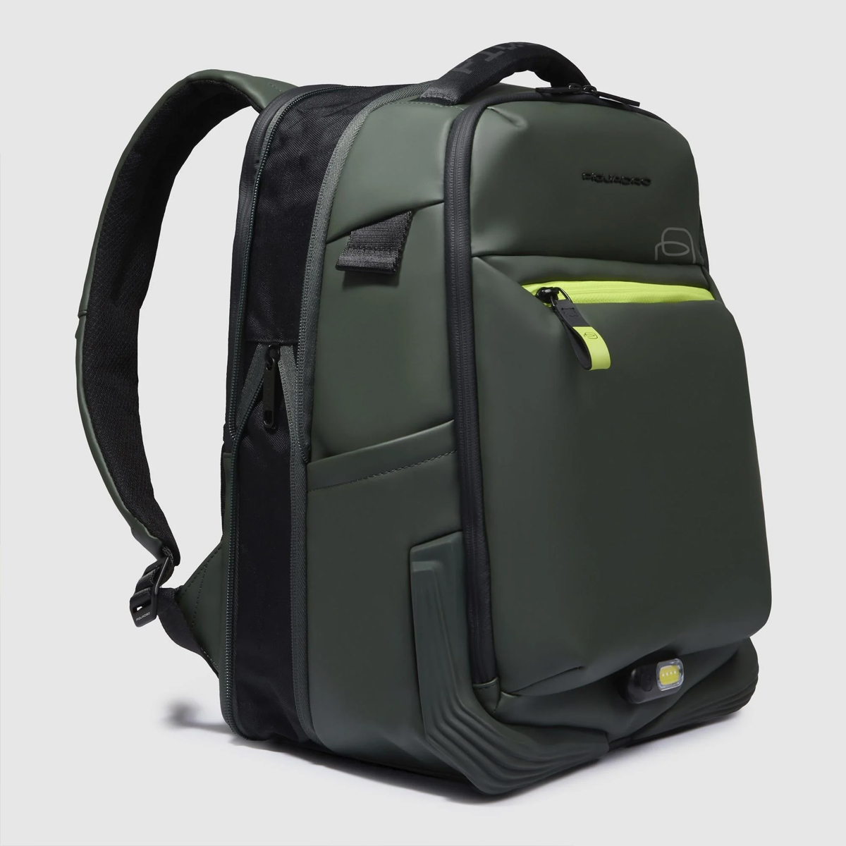 Piquadro Zaino Porta PC 14" Corner 2.0 Verde - 5