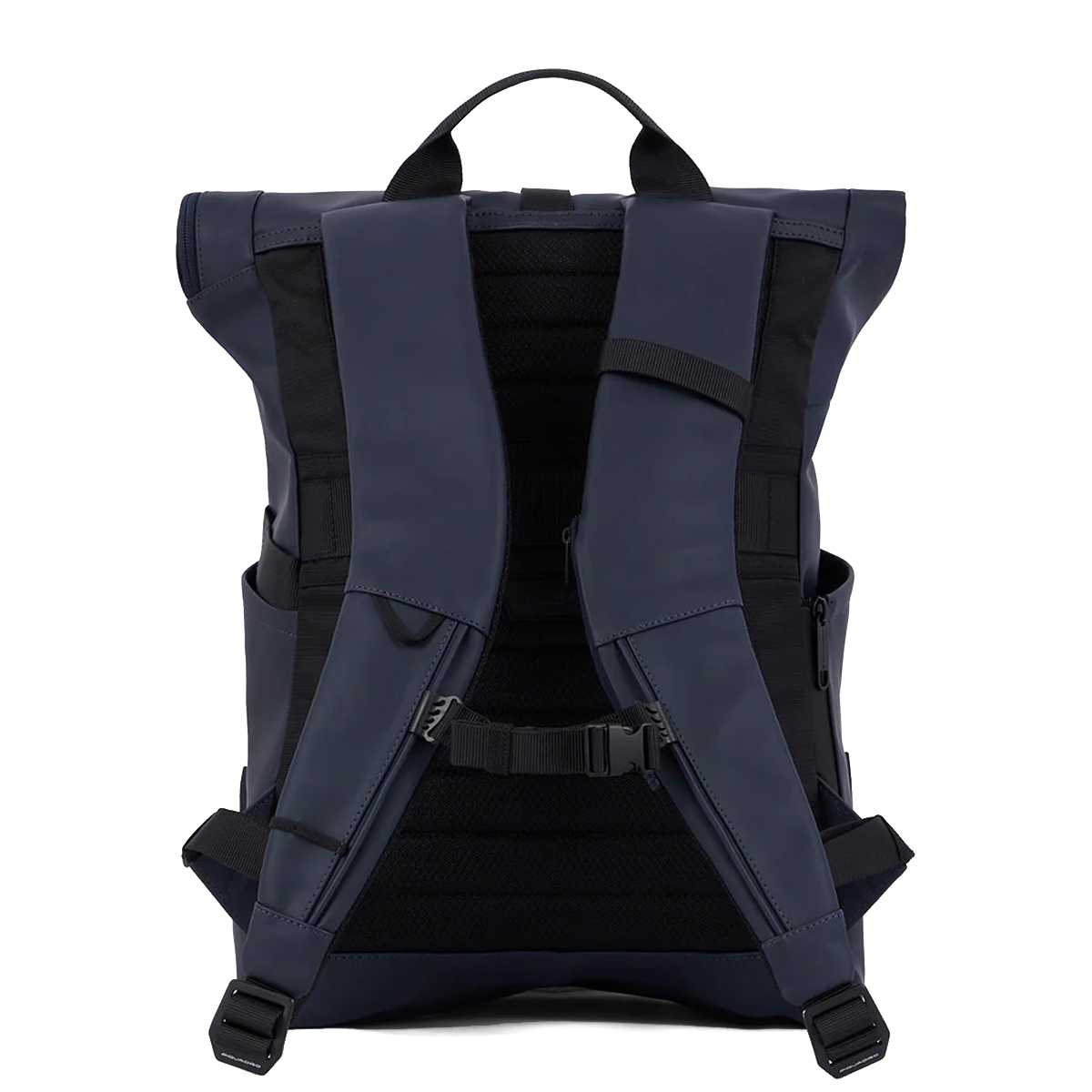 Piquadro Zaino Corner Roll-Top Porta PC 15.6" Blu - 3