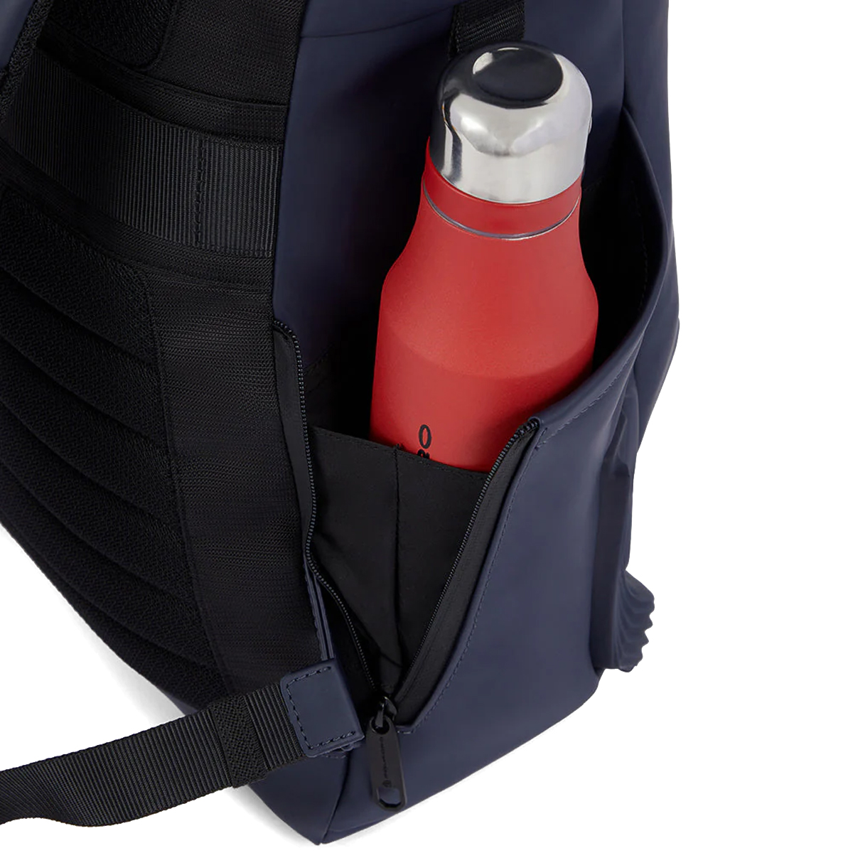 Piquadro Zaino Corner Roll-Top Porta PC 15.6" Blu - 6
