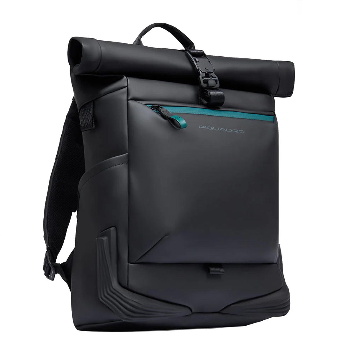 Piquadro Zaino Corner Roll-Top Porta PC 15.6" Nero - 2 Piquadro Zaino Corner Roll-Top Porta PC 15.6" Nero - 2