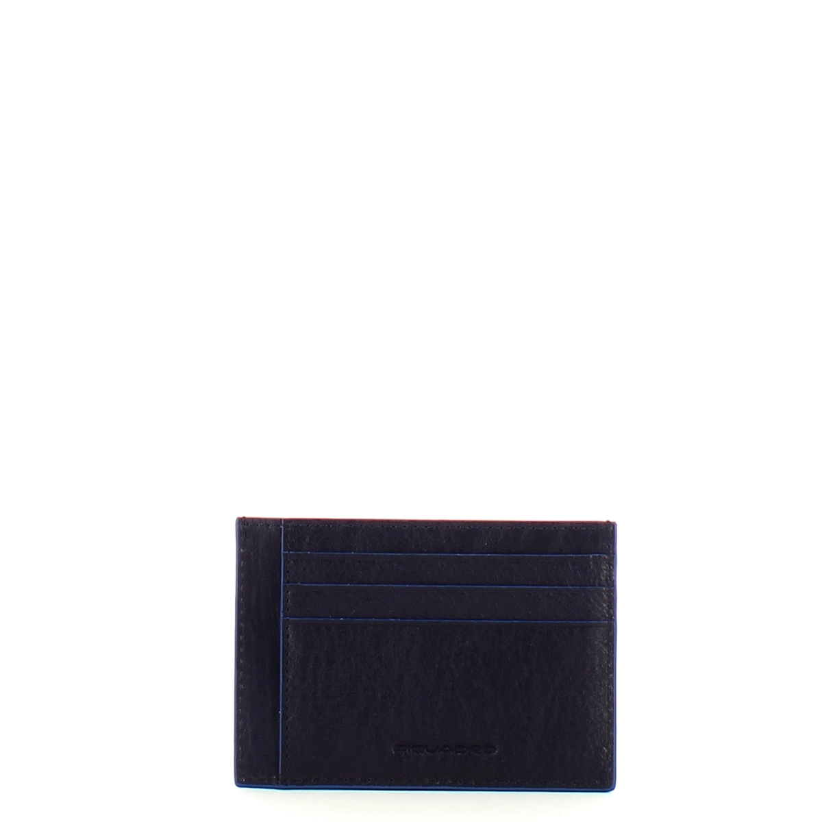 Piquadro Bustina Porta Carte Blu - 2