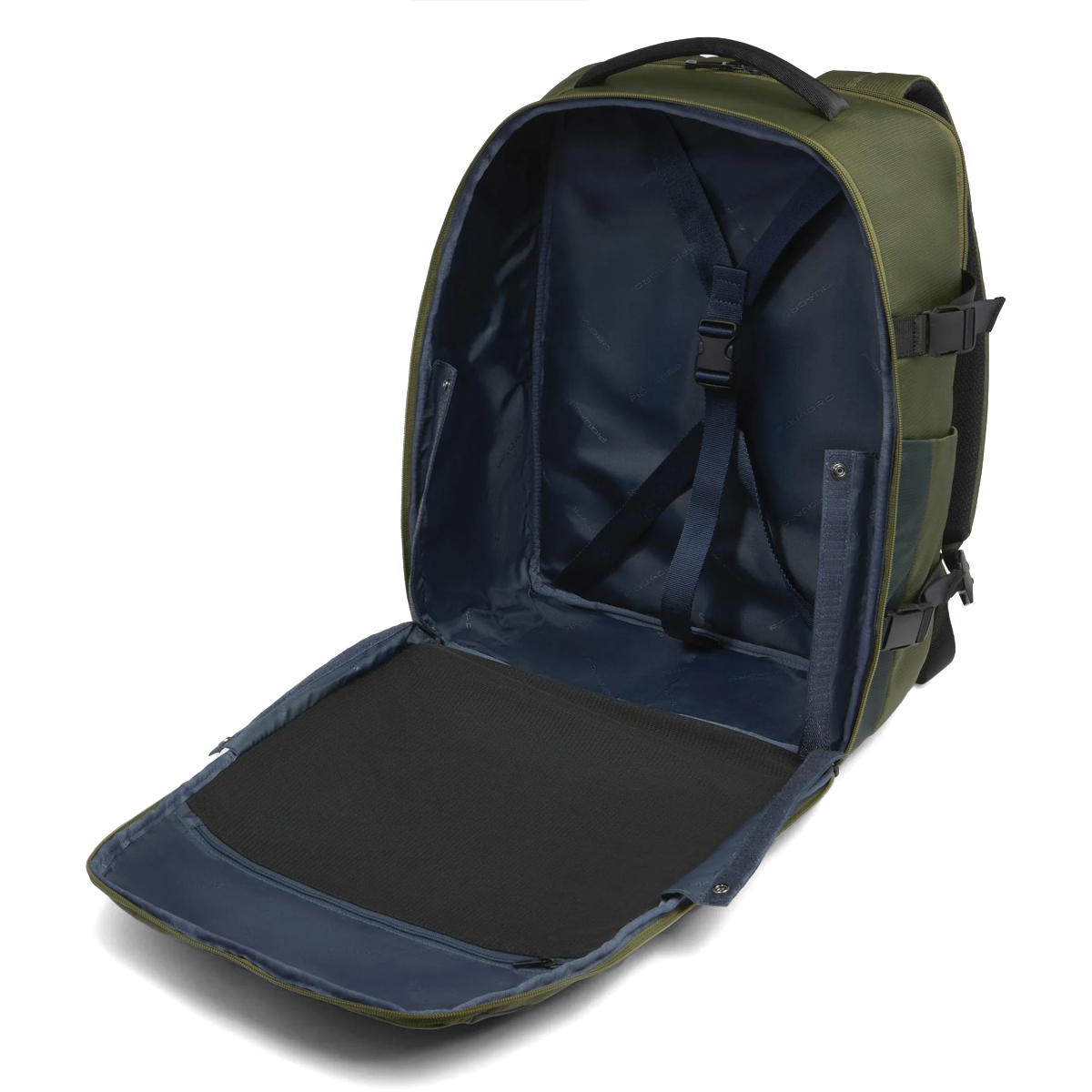 Piquadro Zaino Porta PC 15.6 da viaggio S140 Verde - 6