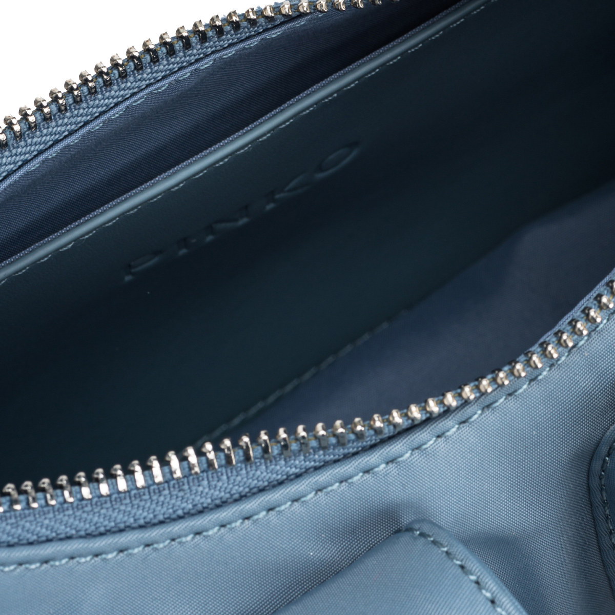 Pinko Borsa a spalla Cargo Cool Blue Shiny Nickel - 6 Pinko Borsa a spalla Cargo Cool Blue Shiny Nickel - 6