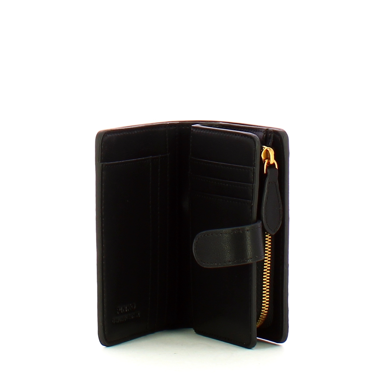 Pinko Portafoglio Multi Pockets Nero Antique Gold - 3 Pinko Portafoglio Multi Pockets Nero Antique Gold - 3