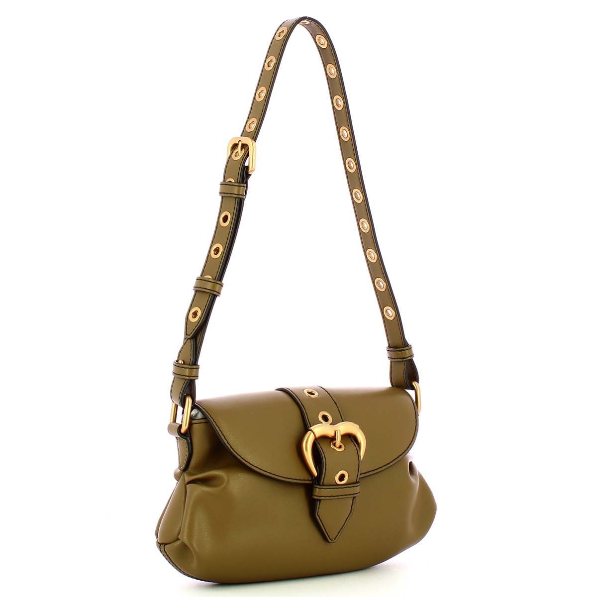 Pinko Borsa a spalla Jolene Mini Piantagione Antique Gold - 2