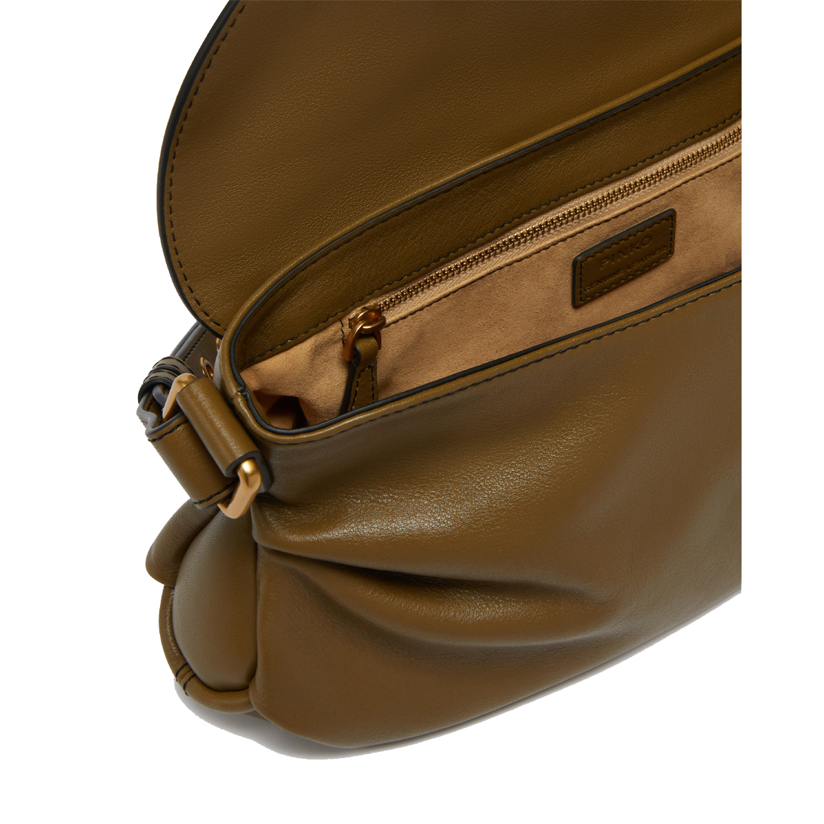Pinko Borsa a spalla Jolene Classic Nero Antique Gold - 4 Pinko Borsa a spalla Jolene Classic Nero Antique Gold - 4