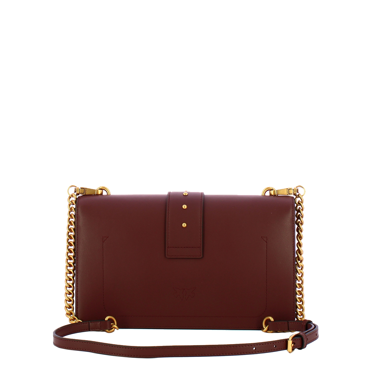 Pinko Tracolla Love One Classic Ciocc. Amaro Antique Gold - 3