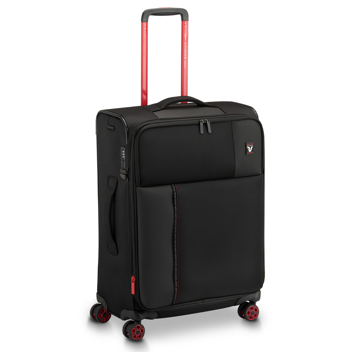 Roncato Trolley Medio Espandibile Move 64 cm Nero Fumo - 2