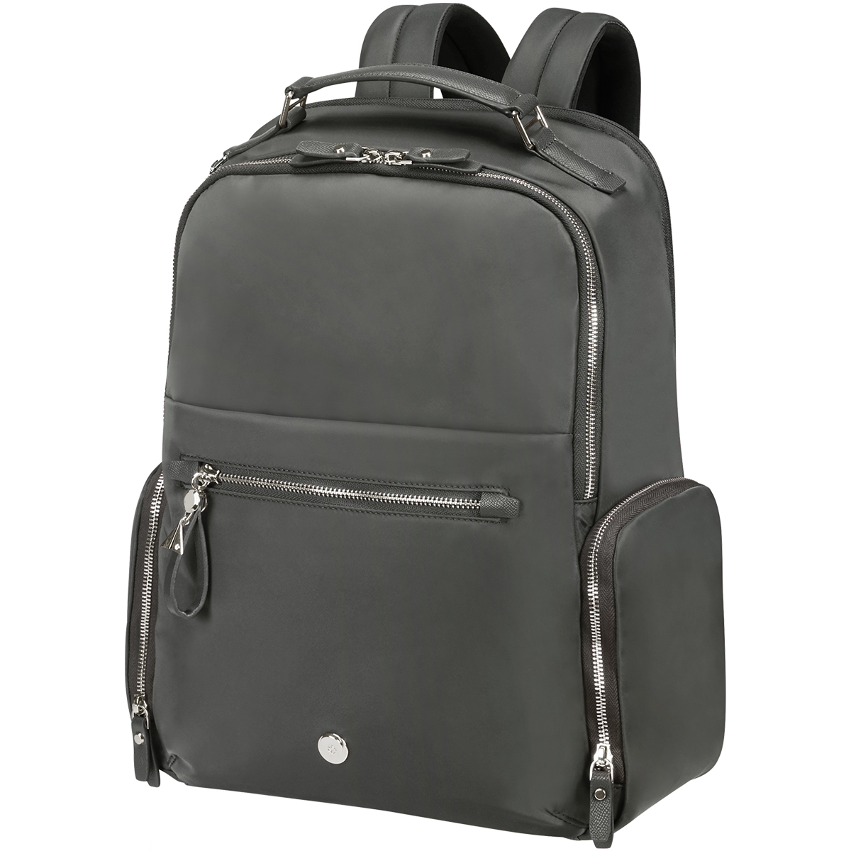 Samsonite Zaino Porta PC Karissa Evo Round 15.6" Gunmetal Green - 2 Samsonite Zaino Porta PC Karissa Evo Round 15.6" Gunmetal Green - 2