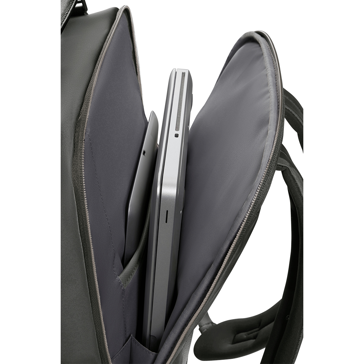 Samsonite Zaino Porta PC Karissa Evo Round 15.6" Gunmetal Green - 5 Samsonite Zaino Porta PC Karissa Evo Round 15.6" Gunmetal Green - 5