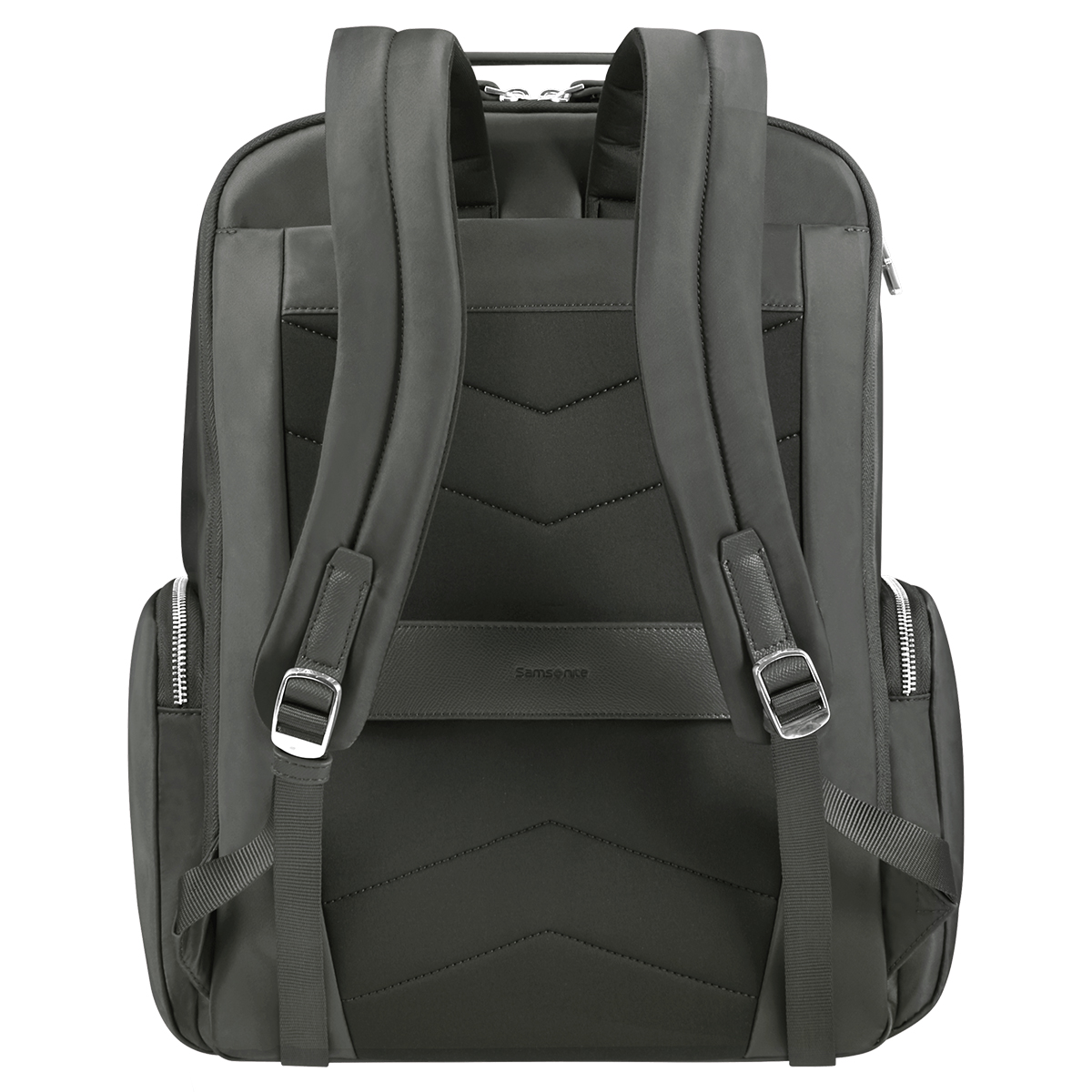 Samsonite Zaino Porta PC Karissa Evo Round 15.6" Gunmetal Green - 6 Samsonite Zaino Porta PC Karissa Evo Round 15.6" Gunmetal Green - 6
