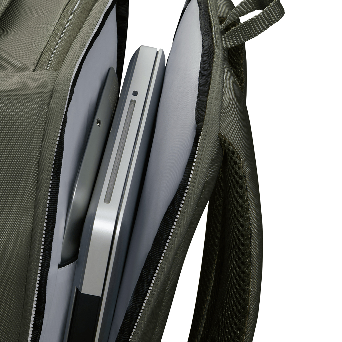 Samsonite Zaino Porta PC Guardit Classy 14.1 Gunmetal Green - 4 Samsonite Zaino Porta PC Guardit Classy 14.1 Gunmetal Green - 4