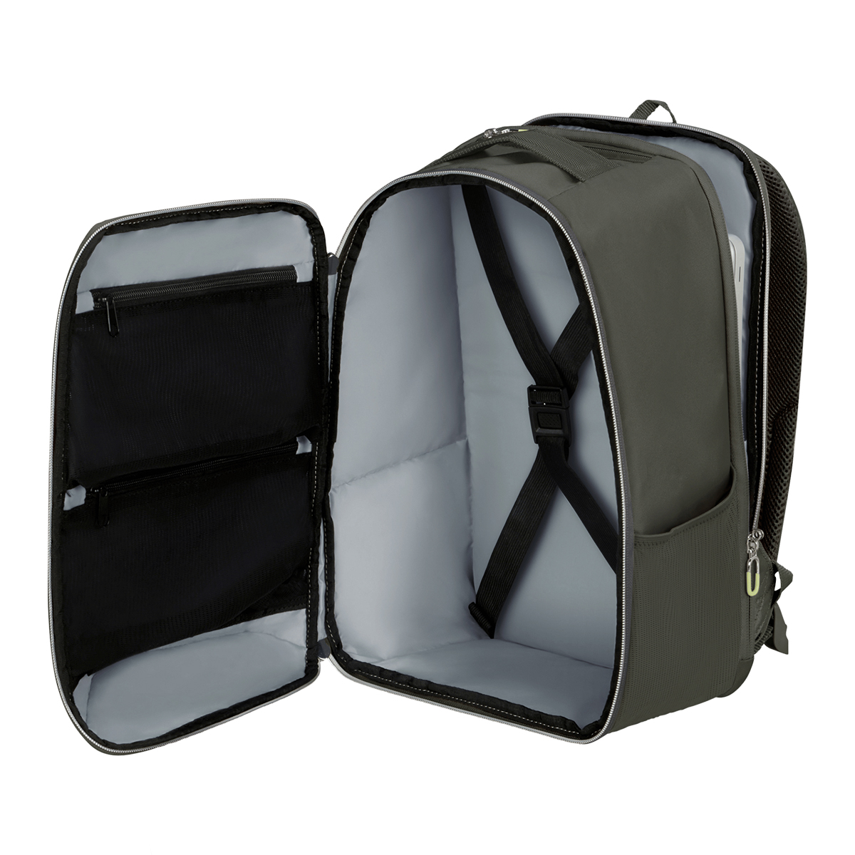 Samsonite Zaino Porta PC Guardit Classy 14.1 Gunmetal Green - 5 Samsonite Zaino Porta PC Guardit Classy 14.1 Gunmetal Green - 5