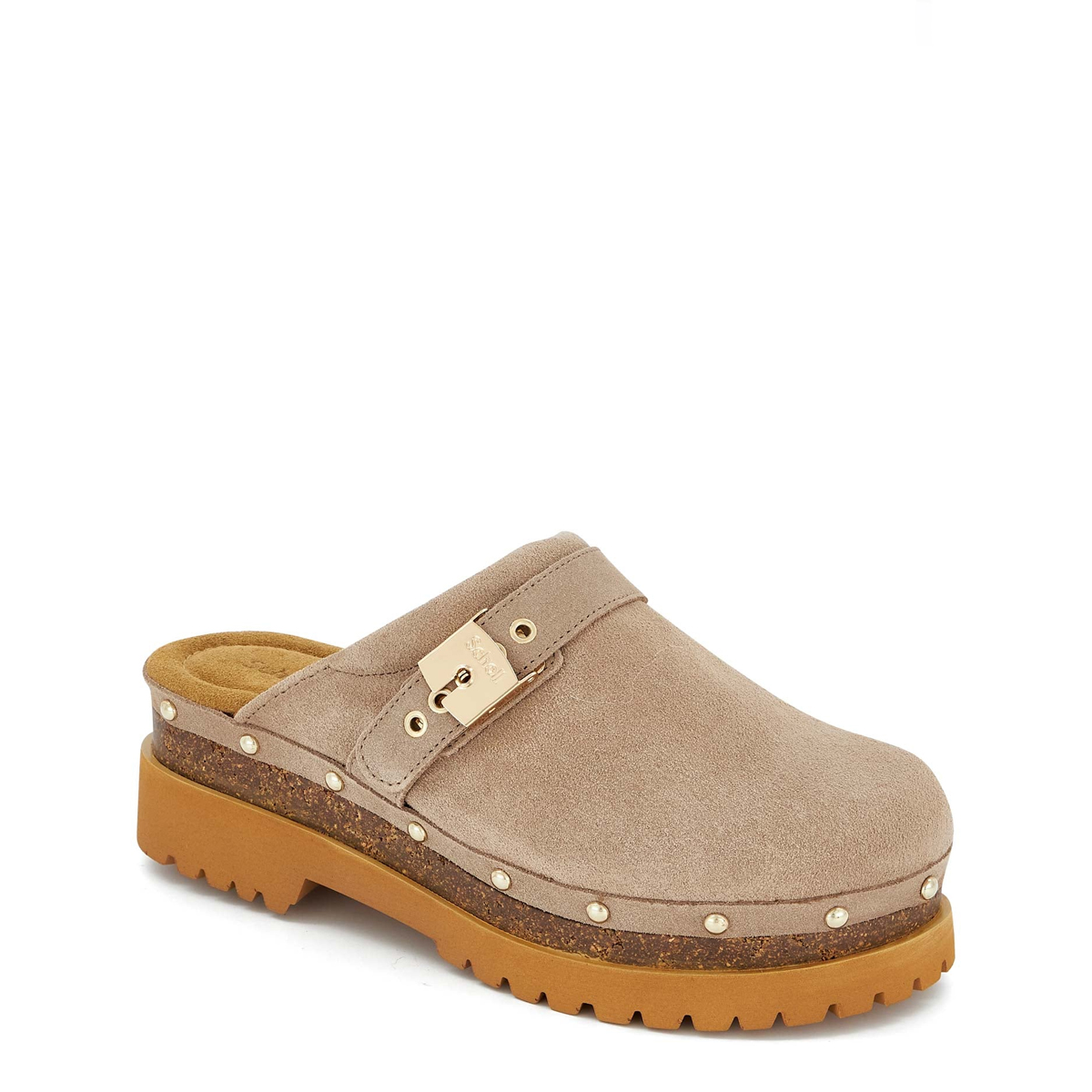 Scholl Zoccolo Cindy Cork Dark Beige - 2 Scholl Zoccolo Cindy Cork Dark Beige - 2