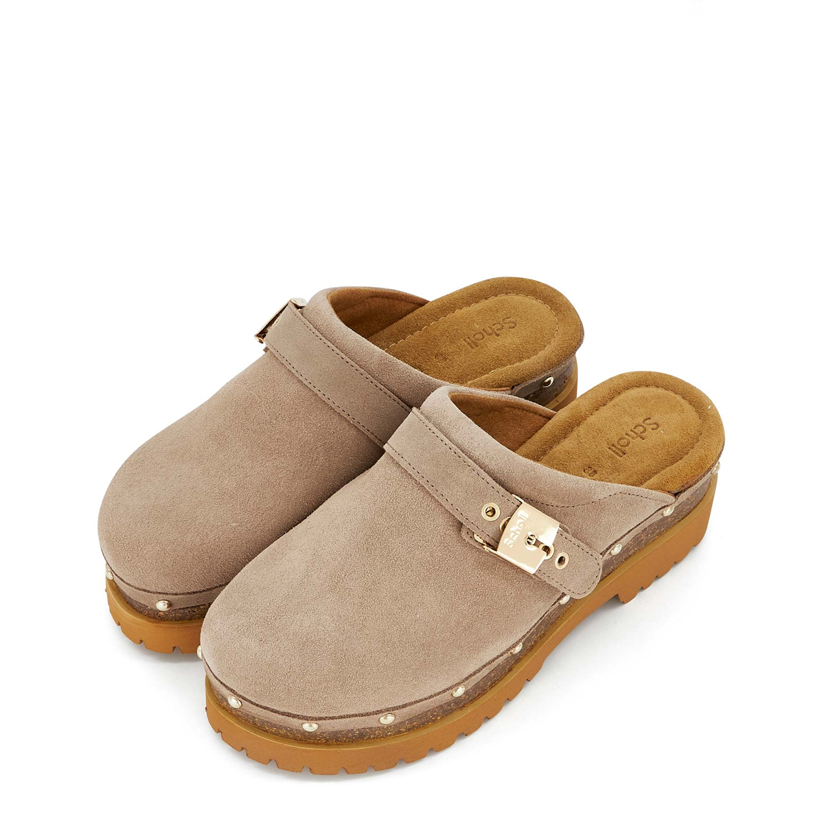 Scholl Zoccolo Cindy Cork Dark Beige - 5 Scholl Zoccolo Cindy Cork Dark Beige - 5