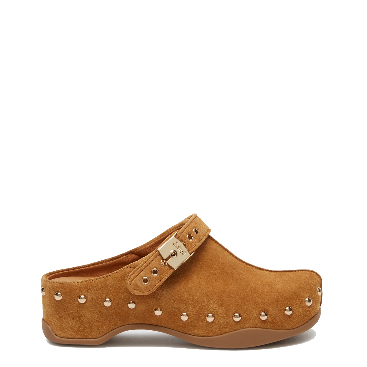 Scholl Sabot Pescura Phoebe Cognac - 1 Scholl Sabot Pescura Phoebe Cognac - 1