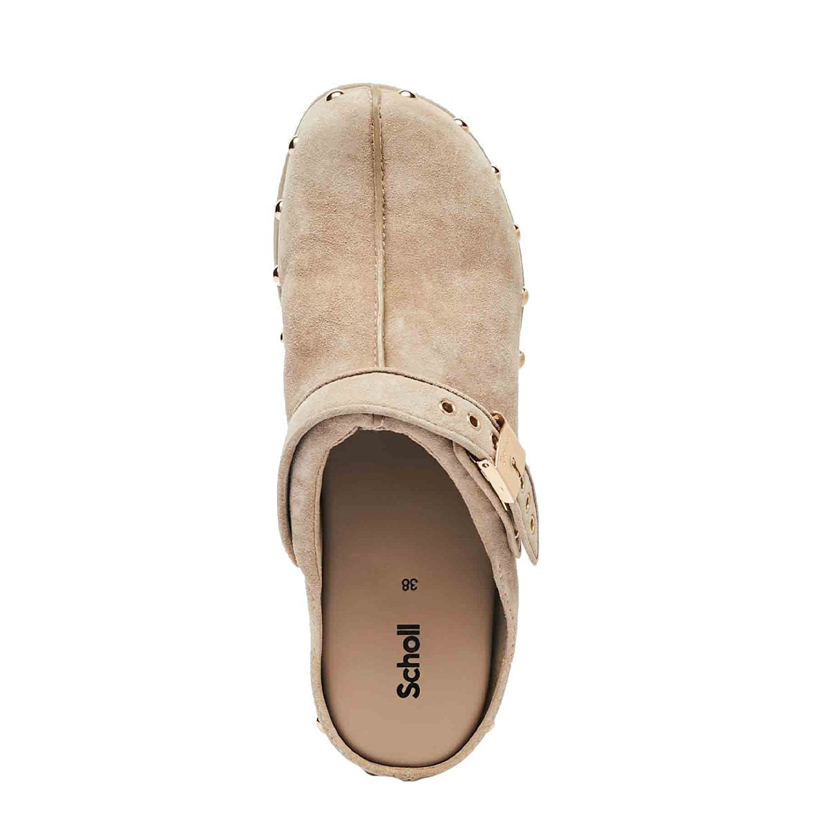 Scholl Sabot Pescura Phoebe Dark Beige - 3