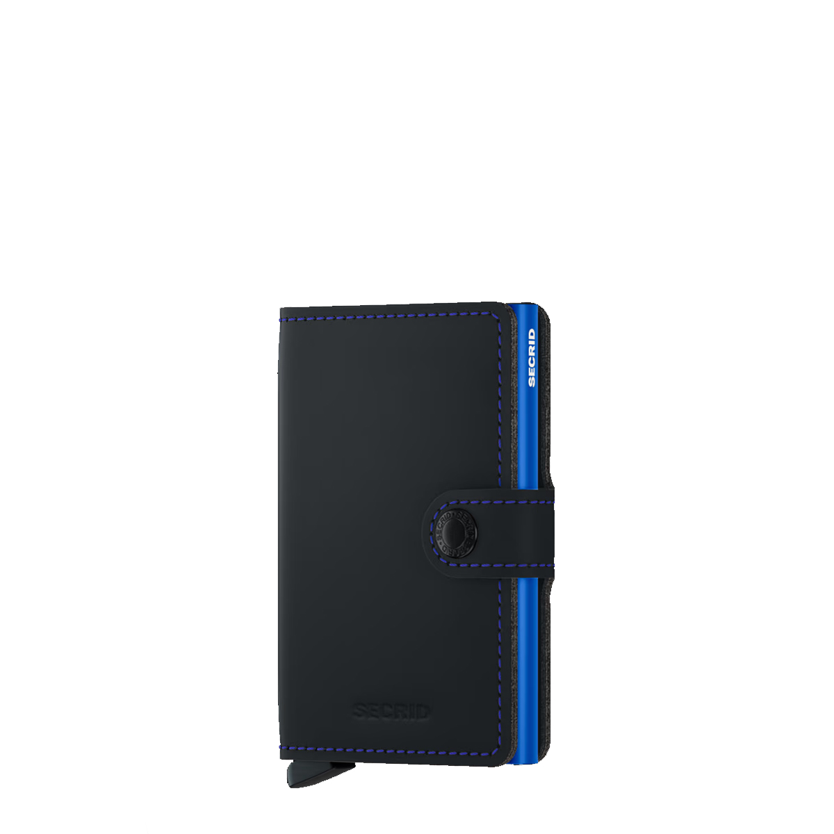Secrid Miniwallet Matte RFID Black & Blue - 1 Secrid Miniwallet Matte RFID Black & Blue - 1