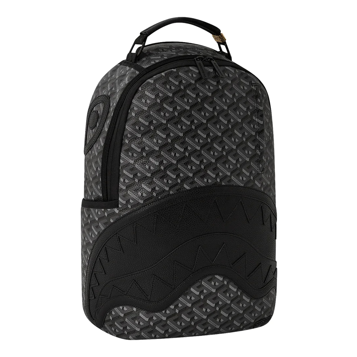 Sprayground Zaino 3DSG Blackout Limited Edition - 3