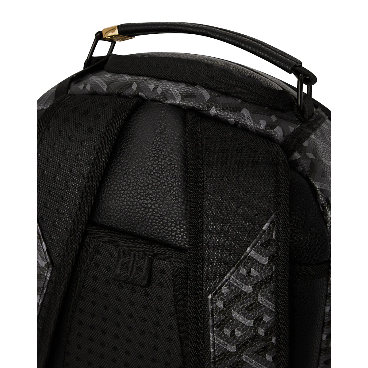 Sprayground Zaino 3DSG Blackout Limited Edition - 8