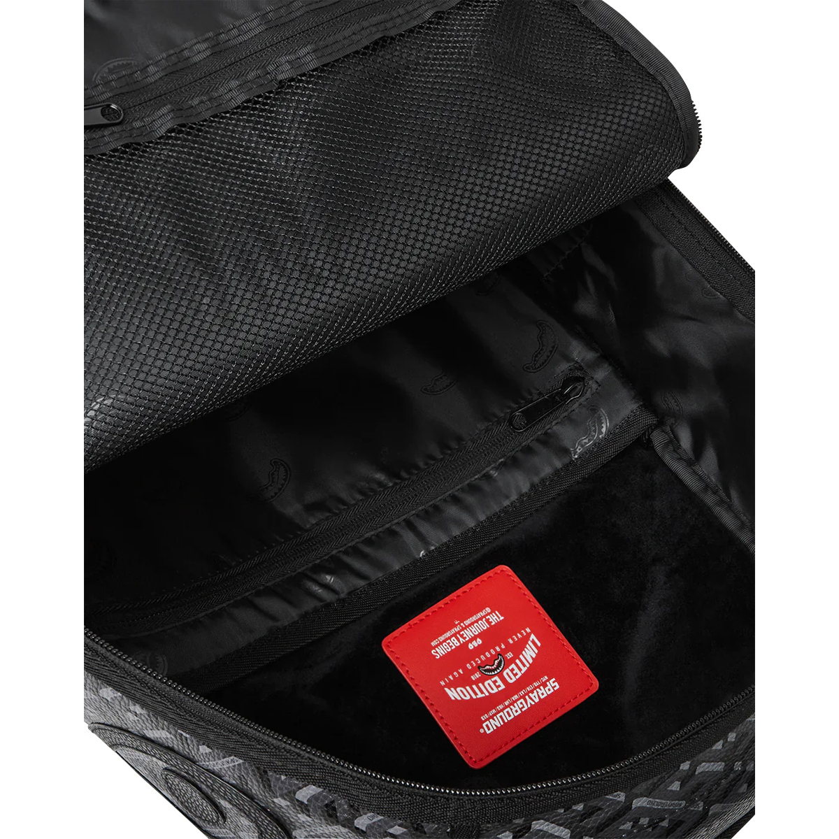 Sprayground Zaino 3DSG Blackout Limited Edition - 9