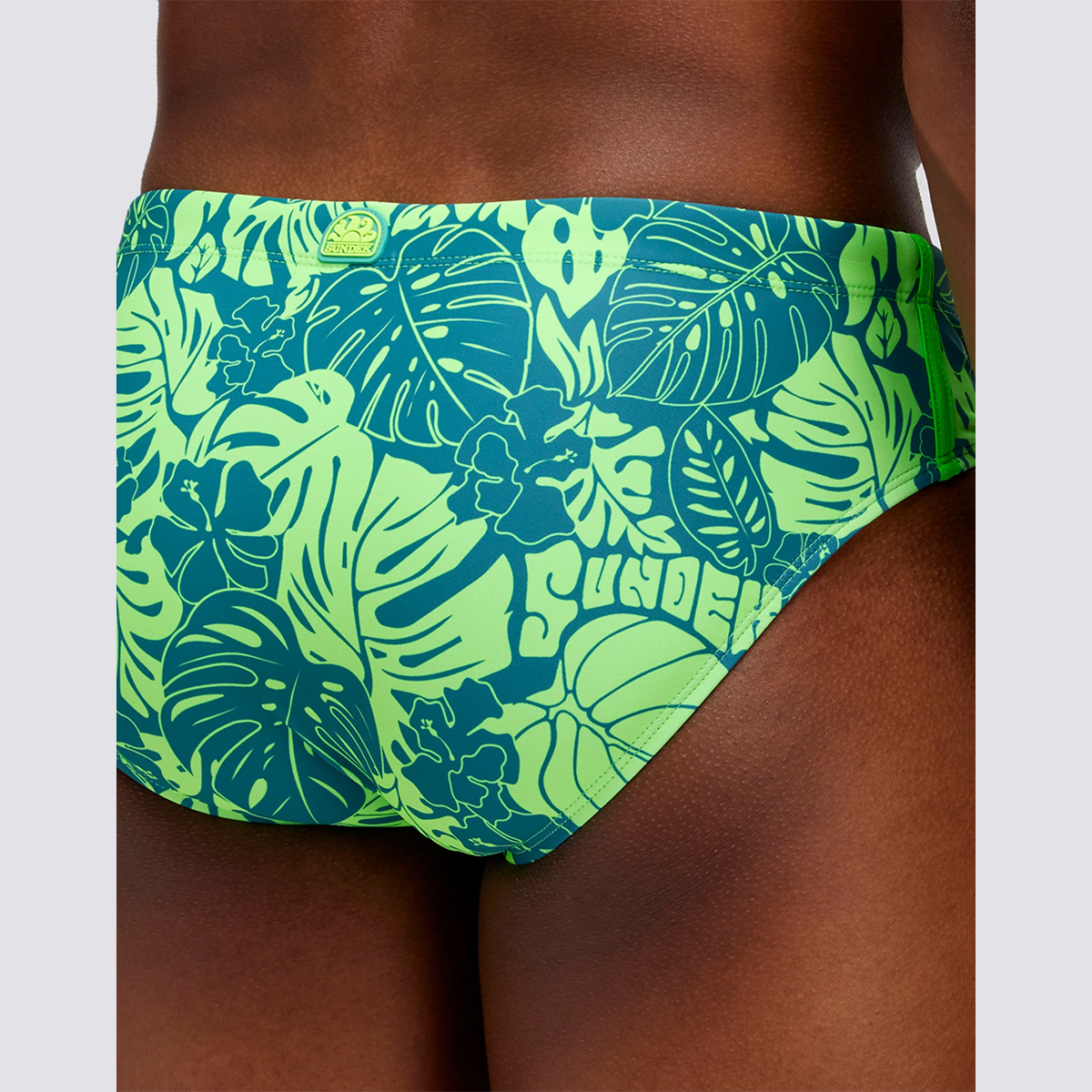 Sundek Slip August con Stampa Leaf Loch - 3 Sundek Slip August con Stampa Leaf Loch - 3