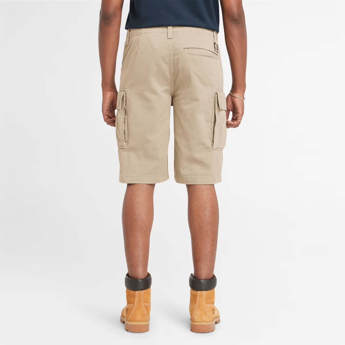 Timberland Shorts Cargo Brookline Twill Lemon Pepper - 4 Timberland Shorts Cargo Brookline Twill Lemon Pepper - 4