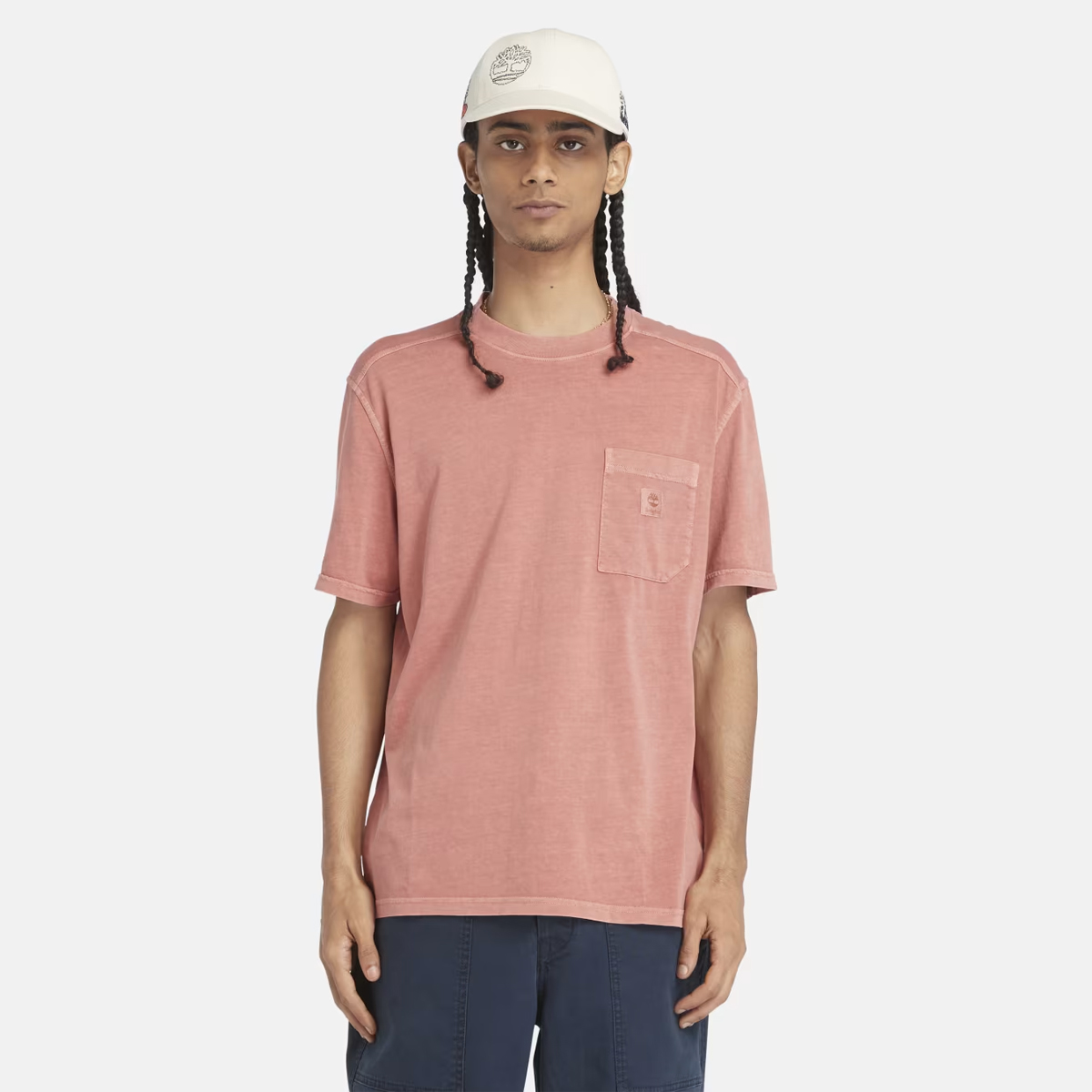 Timberland T-Shirt Merrymack River Chest Pocket Hot Sauce - 2
