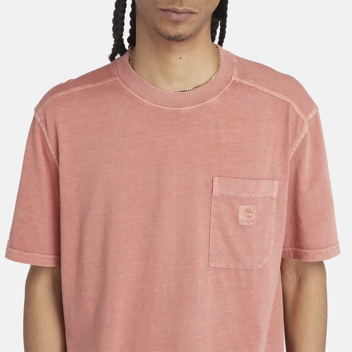 Timberland T-Shirt Merrymack River Chest Pocket Hot Sauce - 4