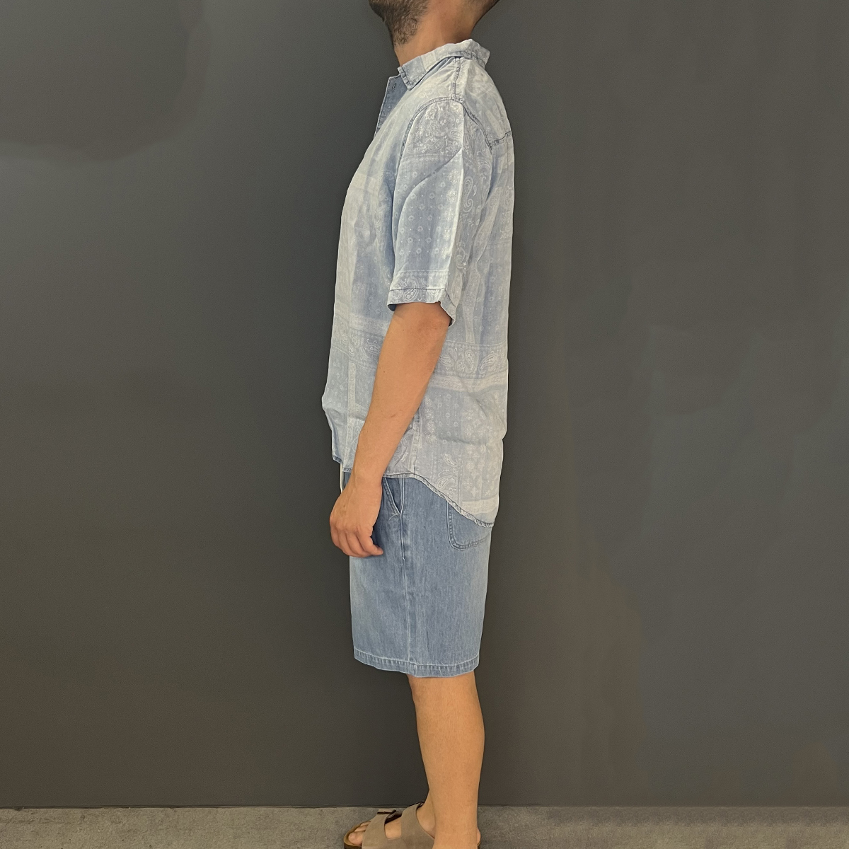 Tooco Bermuda Chambray Light Denim - 3