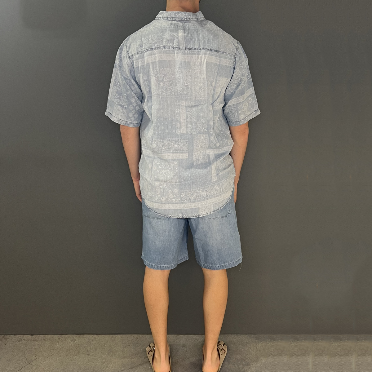 Tooco Bermuda Chambray Light Denim - 4
